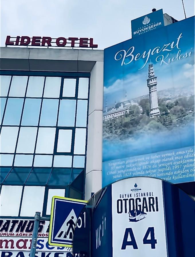 Lider Hotel Istambul Exterior foto